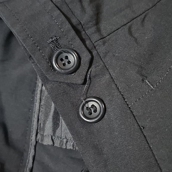 Theory Black Wide Leg Pants Size 10 - Picture 5 of 6